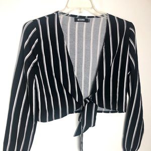 ~~Sexy Pinstriped Blouse~~